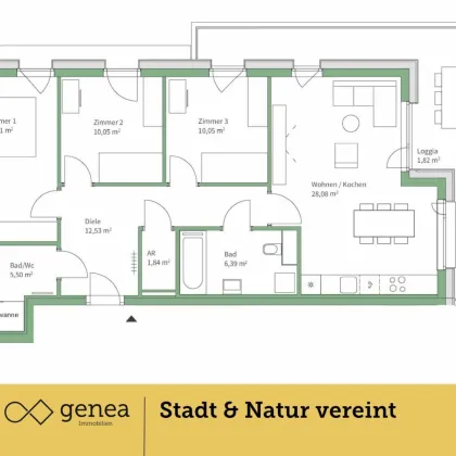 Ruhiges Wohnen im Jakomini Verde Haus K | Provisionsfrei | Ihr neues Zuhause wartet - Bild 2