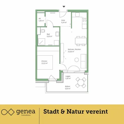 Provisionsfrei | Exklusive Wohneinheiten in Jakomini Verde | Parkähnliche Umgebung - Bild 2