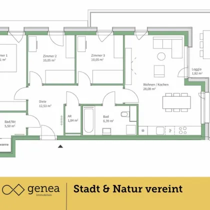 Provisionsfrei | Exklusive Wohneinheiten in Jakomini Verde | Parkähnliche Umgebung - Bild 2