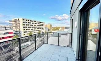 Moderner 3 Zimmer Neubau-Erstbezug mit Balkon, Tiefgaragenplatz & Wienblick