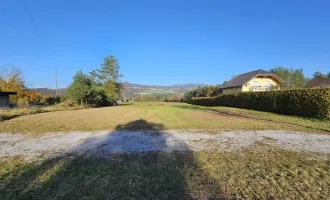 Reizender Ausblick, gute Lage  - ein tolles Grundstück im schönen Kärnten