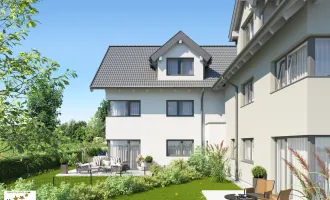 Doppelhaushälften in Lamprechtshausen: Erstbezug mit 5 Zimmern, Garten & Terrassen für 649.000 € - belagsfertig!