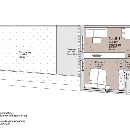 *Ende 2026* Provisionsfreie 2-Zimmer Gartenwohnung mit Süd-West Ausrichtung! - Bild 2