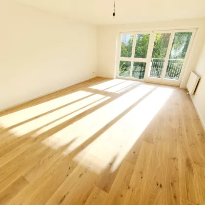 Neuer Preis! Absolute Ruhelage und viel Grün! Frisch sanierte Kleinwohnung mit hofseitigem Balkon! Blick ins Grüne + Tolle Infrastruktur + Garagenplatz im Haus! Jetzt zugreifen! - Bild 3