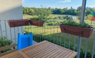 STADLAU/MÜHLWASSER: Wunderschöne 2-ZIMMER-BALKON-WOHNUNG mit GRÜNBLICK