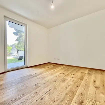 ERSTBEZUG - Traumhafte Gartenwohnung - 3-Zimmer - ca. 85m² NFL - Terrasse - Klima - Garage (optional) - Grünruhelage - Bild 3