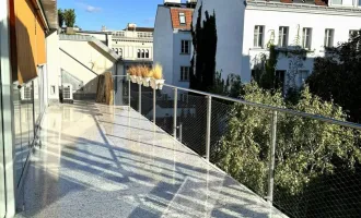 WUNDERSCHÖNES DACHGESCHOSS MIT RUHIGER SONNENTERRASSE IN TOPLAGE BEIM SCHLOSSQUADRAT