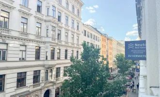 MIETFREI 3 MONATE - EXKLUSIVE LAGE -  BÜROFLÄCHE MIT 104 m²  -  LICHTDURCHFLUTET - ARBEITEN IN DER BELIEBTEN MARIAHILFER STRASSE - 3. STOCK OHNE LIFT