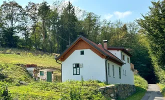 Neubau mit Altbestand auf 3.879m² Grundstück umgeben von Wald und Wiese