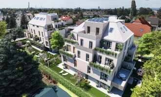 TOP-Neubauprojekt! 3 Zimmer auf 54m² + Riesiger Balkon! Leben an naturnahen Gewässern! Ruhige Seitengasse + Luftwärmepumpe und Solaranlage + Hochwertige Ausstattung + Garage!