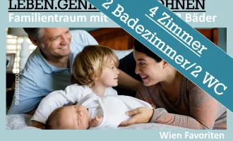 FAMILIENTRAUM MIT 4 ZIMMERN UND 2 BÄDERN