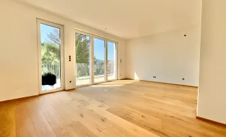 ERSTBEZUG - Traumhafte Dachgeschosswohnung - 2-Zimmer - ca. 48m² NFL - Terrasse - Klima - Garage (optional) - Grünruhelage