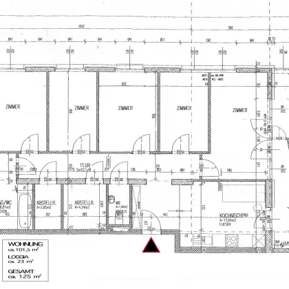 WIENERBERG +++7-Zimmer NeubauWohnung mit Süd-Ostseitiger Loggia (gesamt ca. 125 m2) am Rande des Erholungsgebietes Wienerberg+++1100 Wien - Bild 3