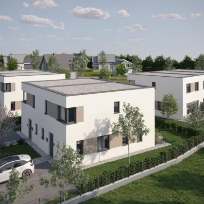 Geförderte Doppel- und Reihenhäuser in Enns: 5 Zimmer, Terrasse, Eigengarten, PV- Anlage, belagsfertig. Ab € 299.000,-! - Bild 2