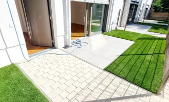 Happy to be here! WOW - Cooles Townhouse mit Garten! Erdwärme + Absolute Ruhelage + Tiefgarage + Ideale Süd Ausrichtung! Nachhaltig und zukunftssicher investiert!