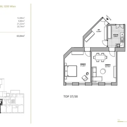 Wohnungspaket für Investoren | 3 Wohnungen in 1200 Wien | unbefristet vermietet - Bild 3