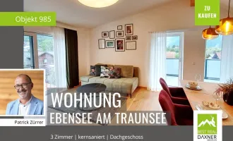 Grundsanierte Dreizimmer - Ferienwohnung im Dachgeschoss