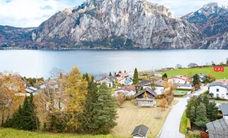 Aufgeschlossenes Baugrundstück in Traunkirchen am Traunsee