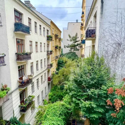 Südseitige Altbauwohnung, 2-Zimmer, 1m² Balkon in Top-Lage im 9. Bezirk! - Bild 3