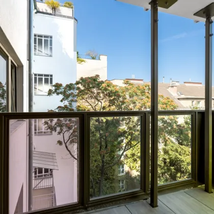 Garconniere mit BALKON im BOTSCHAFTSVIERTEL - INNENHOFSEITIG - Bild 2