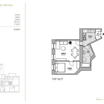 Wohnungspaket für Investoren | 3 Wohnungen in 1200 Wien | saniert und vermietet - Bild 3