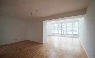 SALZGRIES | ERSTBEZUG | außergewöhnliche 4-Zimmer+Galerie-DG-Maisonette mit Balkon, Loggia und Terrasse