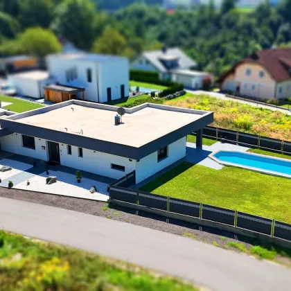 Ihr sonniges Traumhaus in Völkermarkt: Moderner Bungalow mit Pool und Partyraum - Bild 3