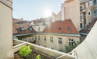 Zentrale 2-Zimmer Terrassenwohnung, Nähe Rathaus