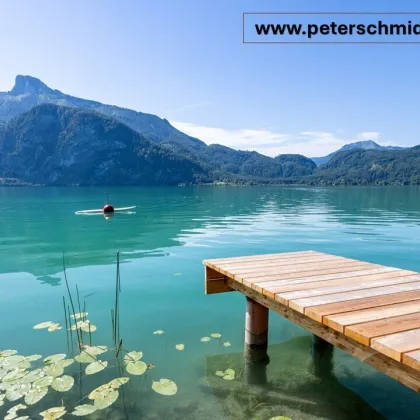 Traumhafte Gartenwohnung direkt am Mondsee - Erstbezug mit privatem Badeplatz und herrlichem Seeblick! PROVISIONSFREI - Bild 3