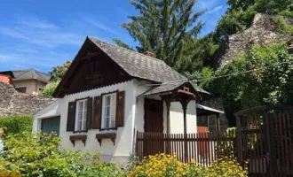 RARITÄT IN DER ALTSTADT VON KREMS: HISTORISCHES ENSEMBLE MIT 2 GARTEN-FLÄCHEN UND GROSSEM GEWÖLBEKELLER