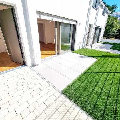 Hausfeeling - Familien-Hit! Townhouse mit Garten + Erdwärme + Absolute Ruhelage + Tiefgarage + Ideale Süd Ausrichtung! Nachhaltig und zukunftssicher investiert! - Bild 2