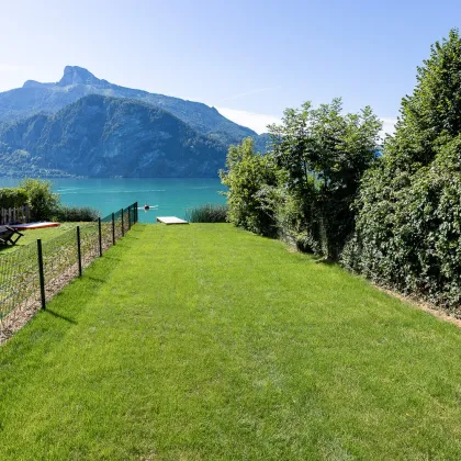 Exklusive Gartenwohnung am Mondsee - Traumhafter Seeblick und eigener Badeplatz! PROVISIONSFREI - Bild 2