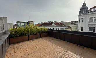 2 Zimmer-Wohnung mit großer Wohnküche und eigener Dachterrasse nahe Schloss Schönbrunn!