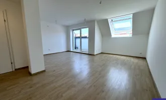 Provisionsfrei: Klimatisierter 48m² DG-Erstbezug + Terrasse im topsanierten Altbau - 1100 Wien