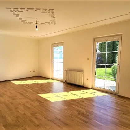 LAAB IM WALDE, PROVISIONSFREI, 120 m2 Doppelhaushälfte mit ca. 250 m2 Terrasse/Garten, 5 Zimmer, Komplettküche, Schwimmbiotop - Bild 3