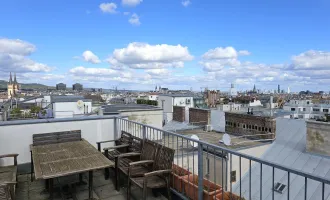 Rarität - DG Luxus mit fantastischem Blick über Wien, Stellplatz, klimatisiert, Balkon & Dachterrasse