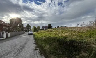 Leben auf der Sonnenseite - Grundstück mit Weitblick - Tollet - kein Bauzwang