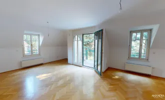 Charmante 3-Zimmer Maisonette mit Blick ins Grüne in Alt Grinzing