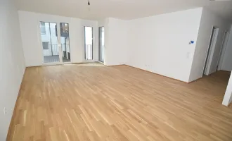 Mega cool! Moderne 3-Zimmer-Neubauwohnung mit Balkon im Erstbezug! Hofruhelage!