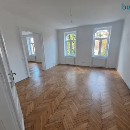 Klassisch Altbau - zentral und doch im Grünen mit Balkon und Garten-Mitbenützung - unbefristet - Bild 2