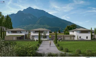 Villa mit Aussicht auf den Untersberg