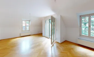 Einladende 3-Zimmer Maisonette in Alt Grinzing mit Blick auf die Natur