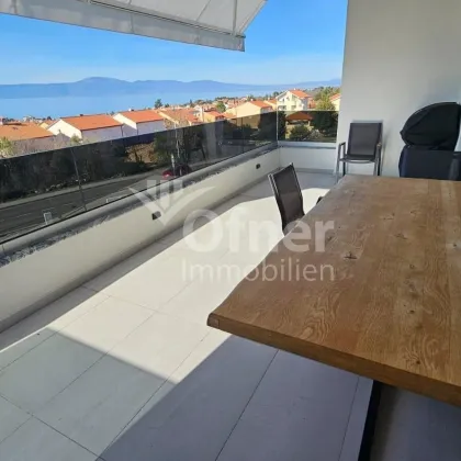 Apartment mit offenem Meerblick - Malinska - Bild 2