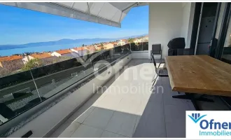 Apartment mit offenem Meerblick - Malinska