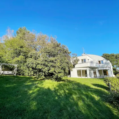 Architektonische Villa in 1230 Wien mit Blick auf den Maurer Wald und Weinreben - Bild 2