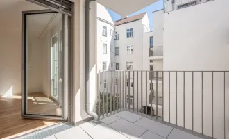 ASG IV-Qualitatives Wohnen in urbaner Lage: hochwertiger 2-Zimmer ERSTBEZUG mit BALKON! Provisionsfrei!