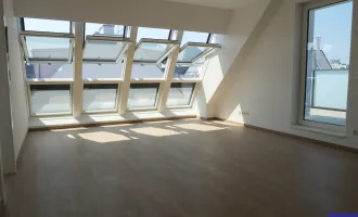 Provisionsfrei: Klimatisierter 69m² DG-Erstbezug + 19m² Terrasse im topsanierten Altbau - 1100 Wien