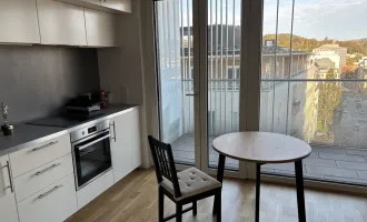 LUX TOWER - TOP STUDIOAPARTMENT 31m² Teilmöbliert mit Balkon im 7. OIG