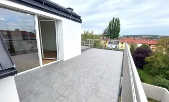 ++ 2-Zimmer-Dachgeschoßwohnung mit riesiger Terrasse und toller Aussicht / Hollabrunn / zentral / energieeffizient / leistbar ++