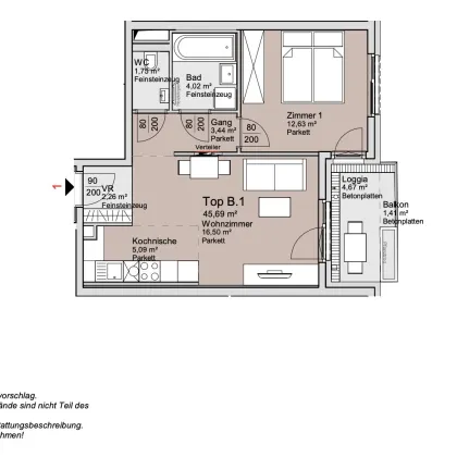 *Ende 2026* Provisionsfreie 2-Zimmer Wohnung! - Bild 2